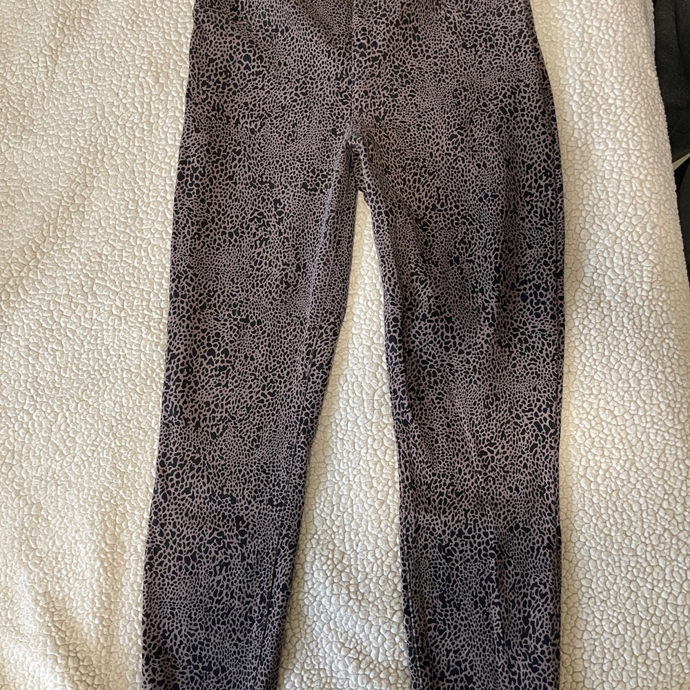 Spanx Leopard Print Leggings